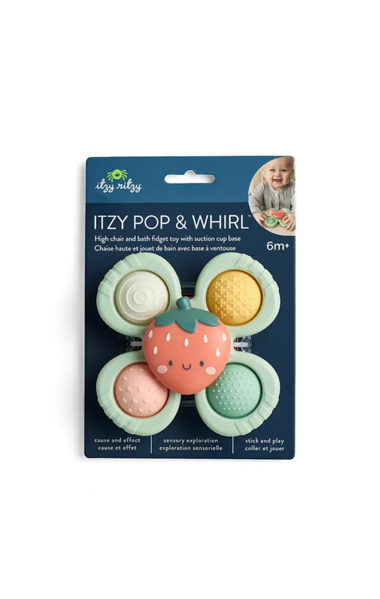 Strawberry Itzy Pop & Whirl - Bath + Travel Toy