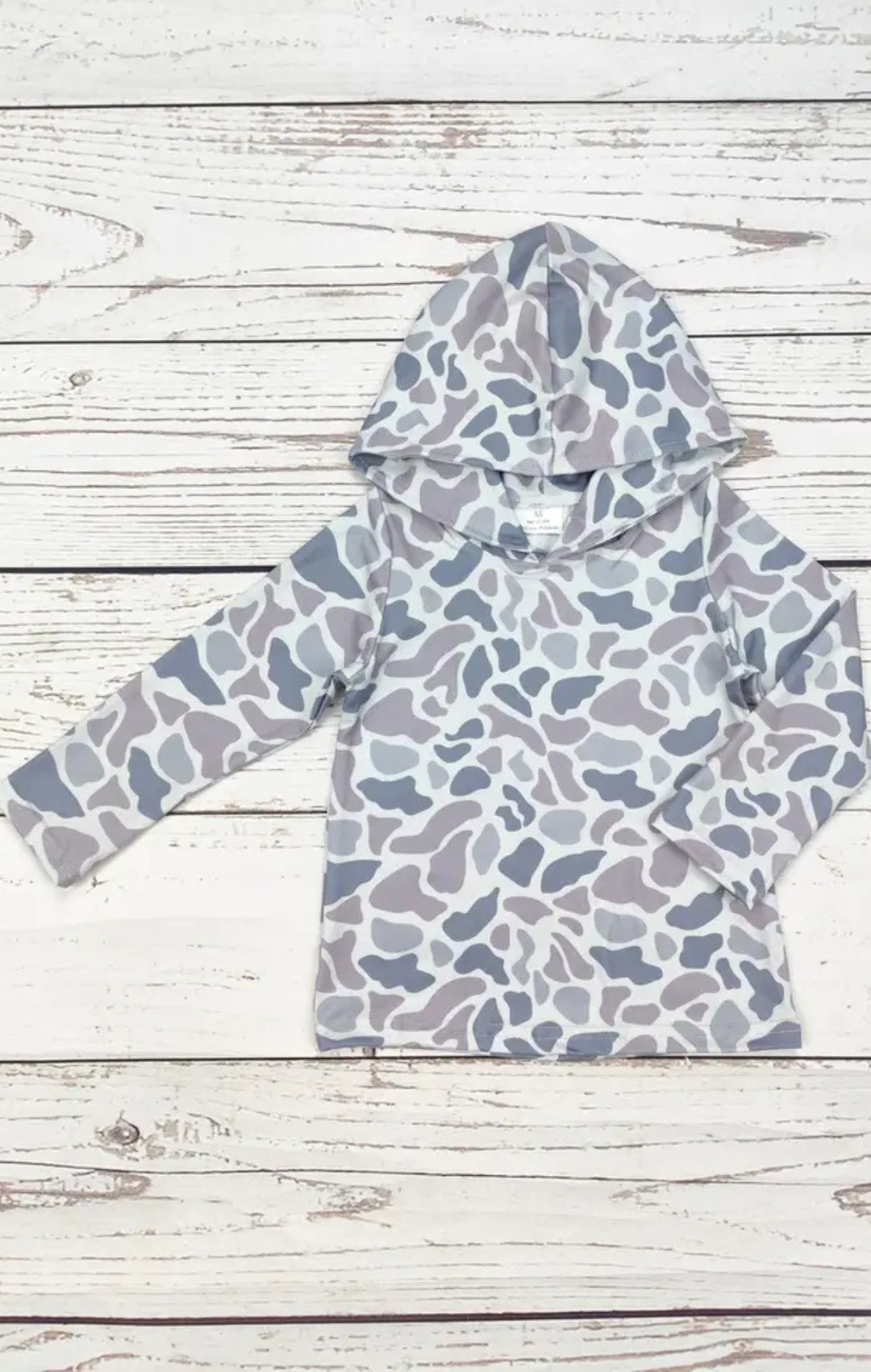 Camouflage Printed Hoodie