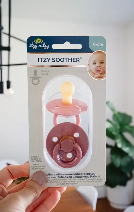 Itzy Soother Natural Rubber Paci Sets
