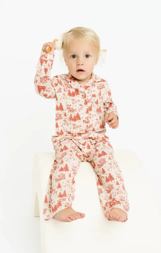 Classic Claus Bamboo Button Up Set