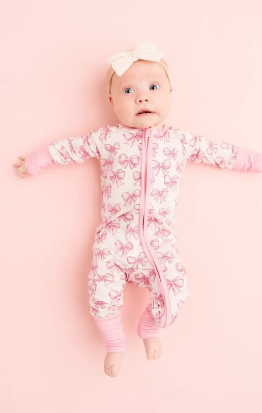 Pretty in Pink Bamboo Sleeper