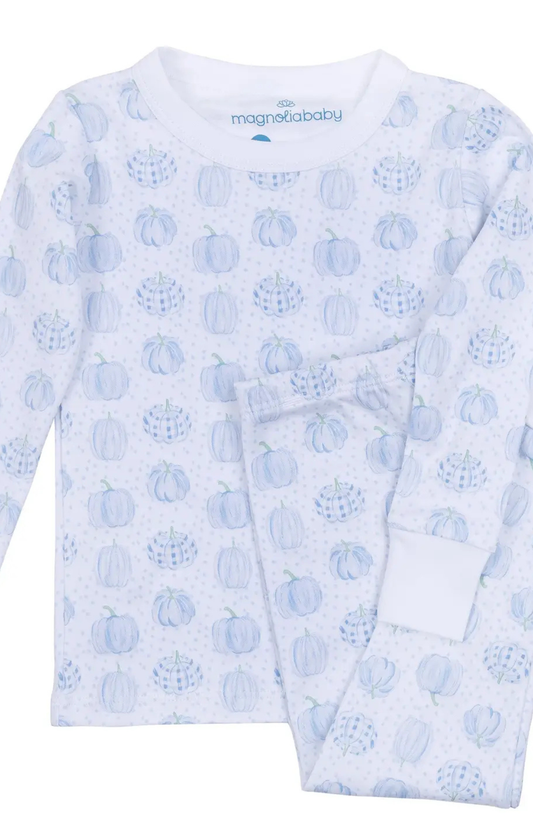 Boys  Pumpkins Long Pajamas