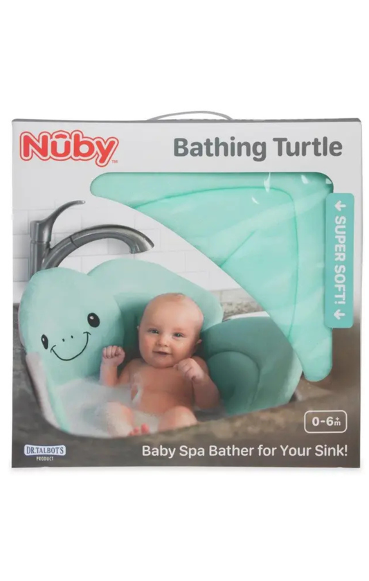 Bathing Turtle Baby Bath Sink Insert
