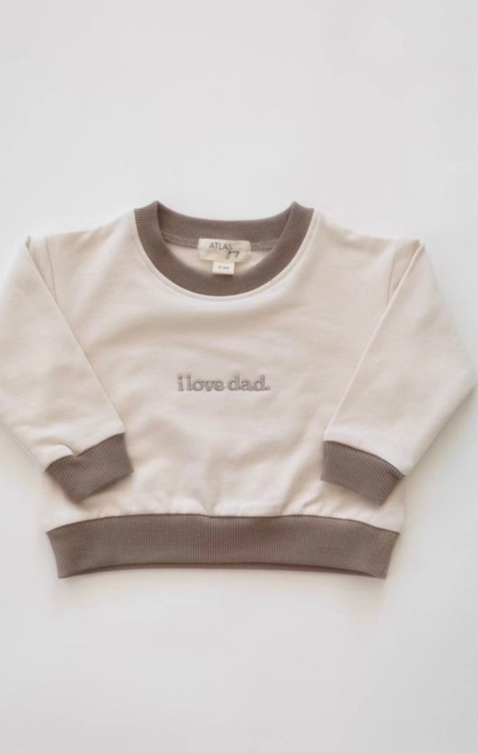 I Love Dad Crewneck