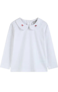 Load image into Gallery viewer, Santa Collared White Shirt
