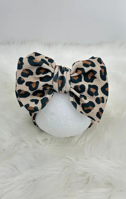 Cheetah Waffle Headband