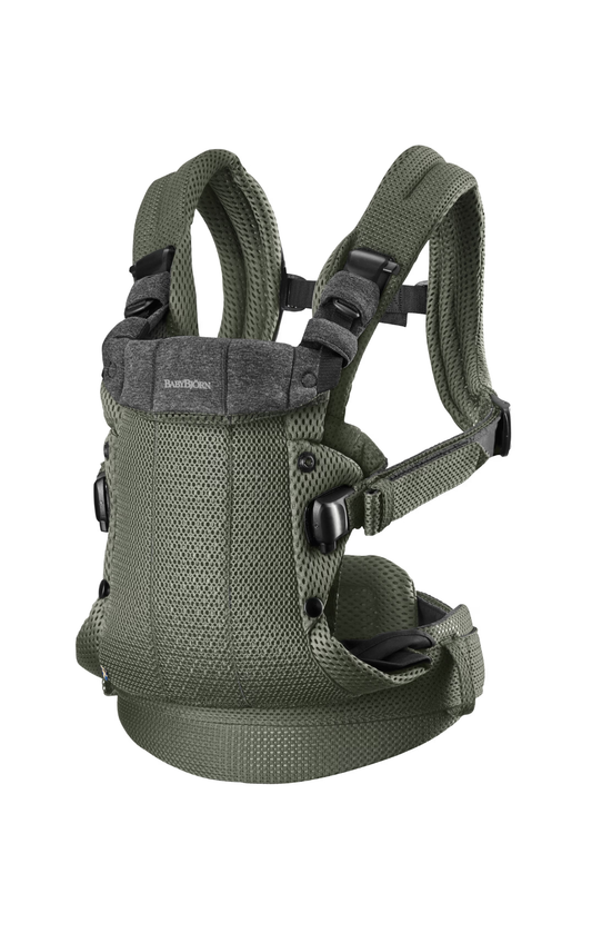 BabyBjorn Baby Carrier Harmony - Dark Green - 3D Mesh
