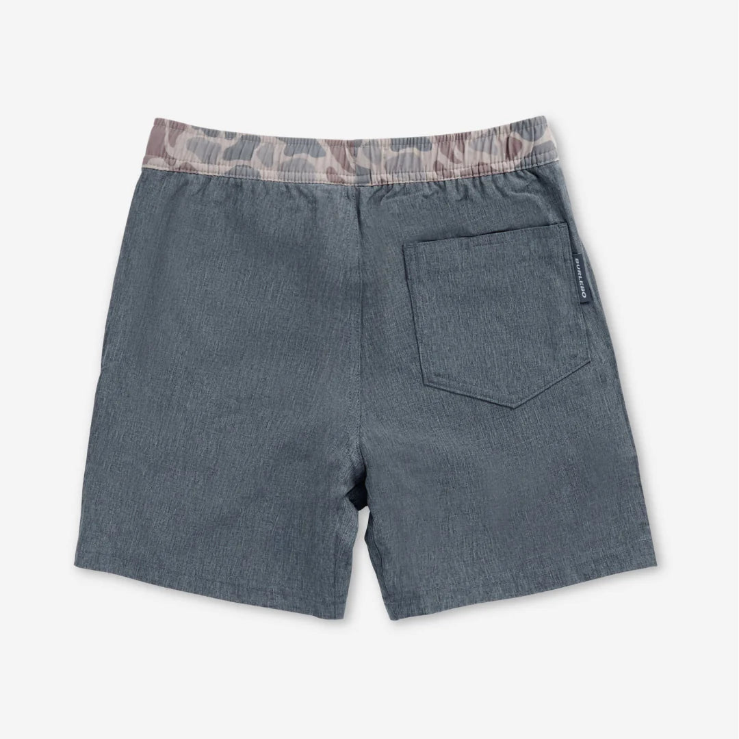 Burlebo Grizzly Grey Deer Camo Liner Athletic Shorts