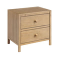 Load image into Gallery viewer, Everlee Honey Wood  Nightstand
