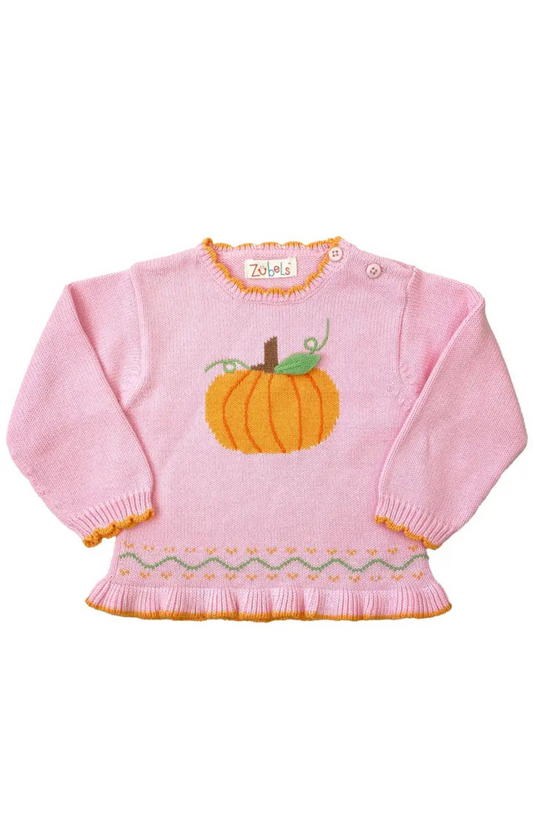 Pumpkin Knit Sweater