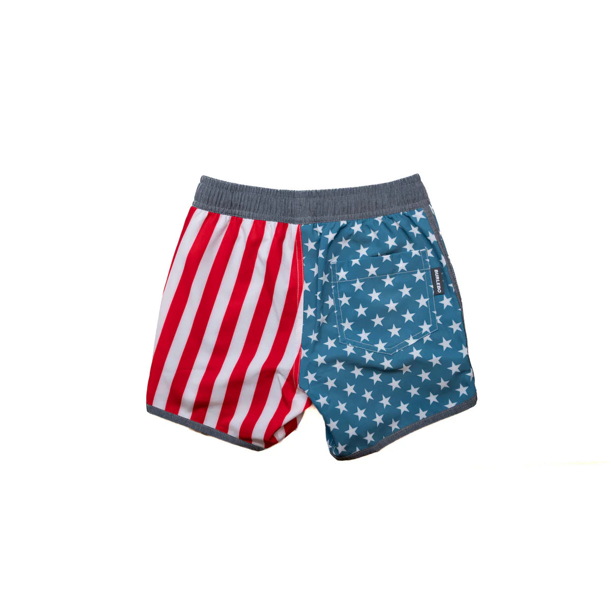 Burlebo Throwback USA Swim Trunks
