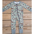 Load image into Gallery viewer, Baby Zip Up - Retro Duck Camo
