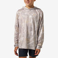 Load image into Gallery viewer, Youth Performance Hoodie- Drifter Camo
