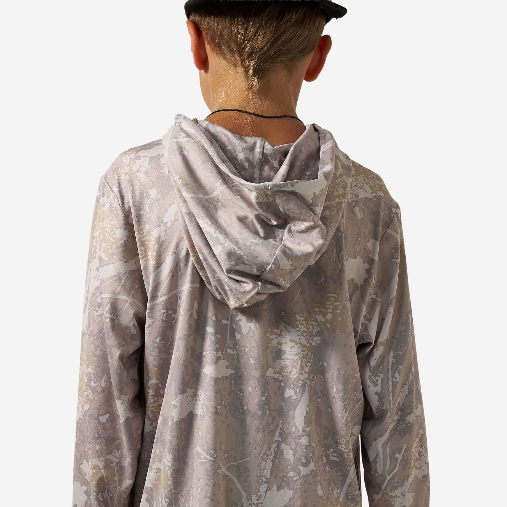 Youth Performance Hoodie- Drifter Camo