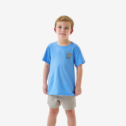 Burlebo Youth SS Tee- Mallard Camo Dog