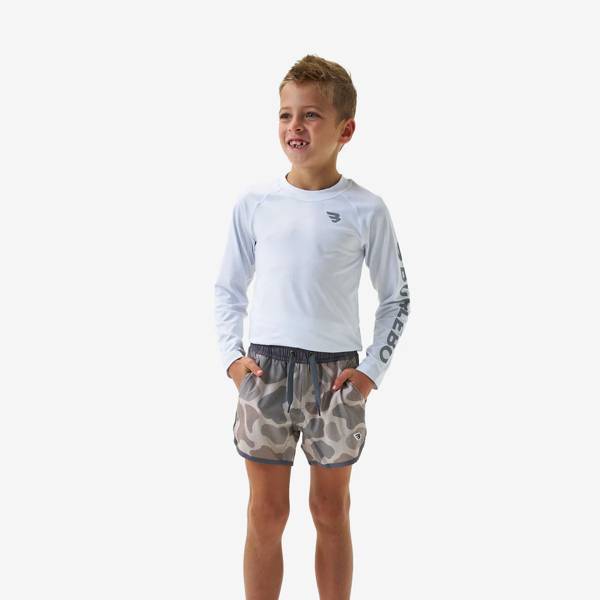 Burlebo Jumbo Classic Deer Camo Swim Trunks
