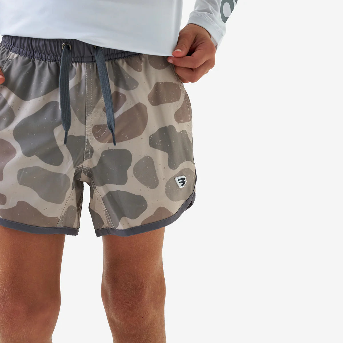 Burlebo Jumbo Classic Deer Camo Swim Trunks