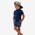 Load image into Gallery viewer, Burlebo USA Eagle Swim Trunks
