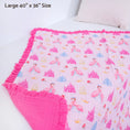 Load image into Gallery viewer, Tiara Time Ruffle Baby Muslin Quillt
