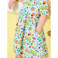Load image into Gallery viewer, Classroom Crew Short Sleeve Knit Twirl Dress
