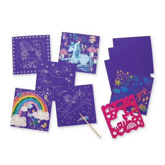 Unicorn Sparkle Scratch Art