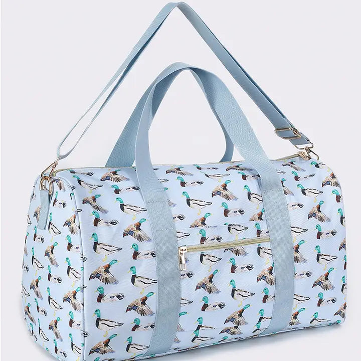 Duck Hunting Canvas Duffle Bag