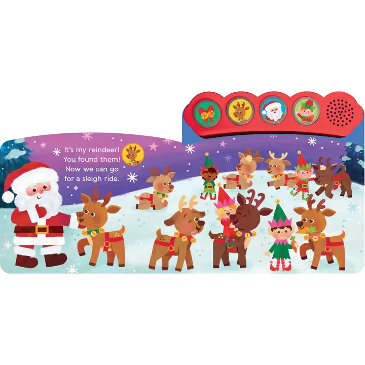 Babies Love Jingle Bells Christmas Sound Light Book