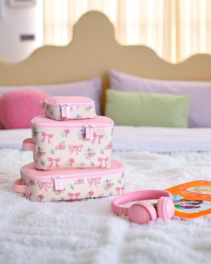 Ribbons + Roses Pack Like A Boss Packing Cubes