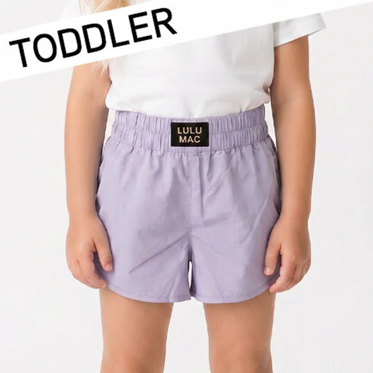 Lulu Mac Toddler Solid Shorts