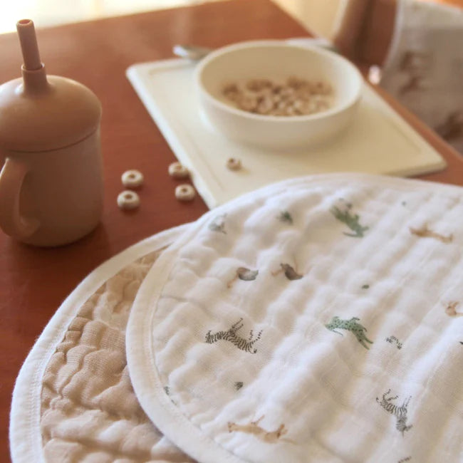 Aden+Anais Safari Dreams Organic Burpy Bibs 2-Pack