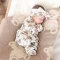 Load image into Gallery viewer, Beary Sweet Bamboo Waffle Knit Large Bow Headwrap
