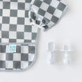 Load image into Gallery viewer, Sleeved Bib- Checkered
