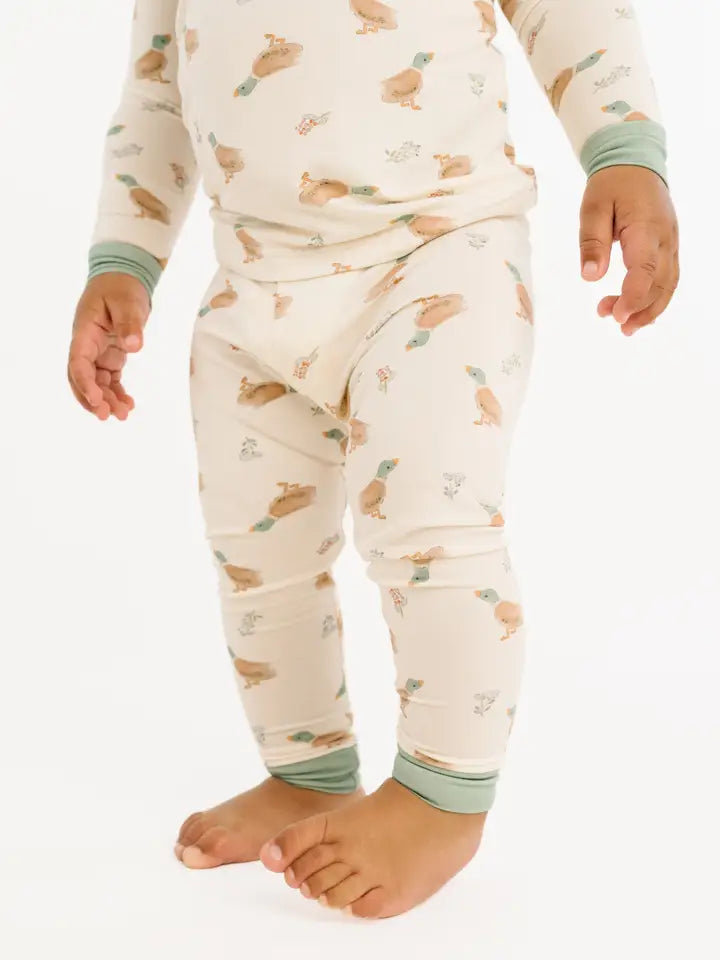 Little Mallard Duck Bamboo Set