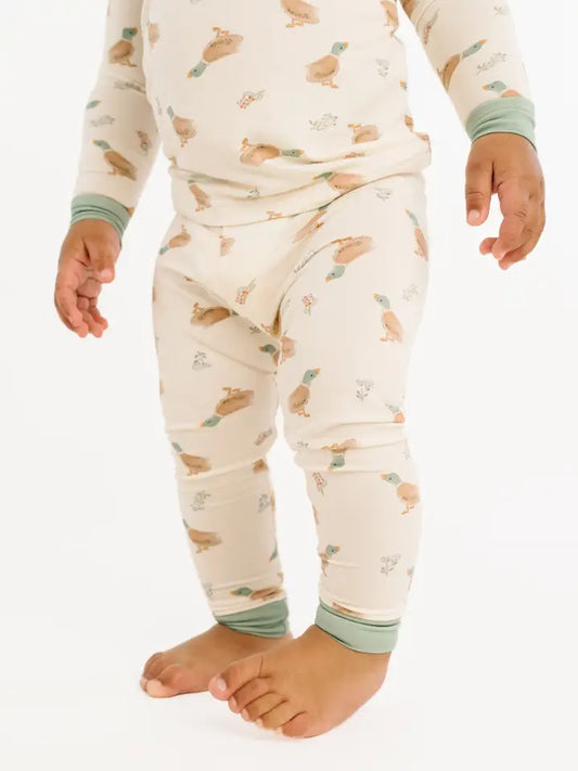 Little Mallard Duck Bamboo Set