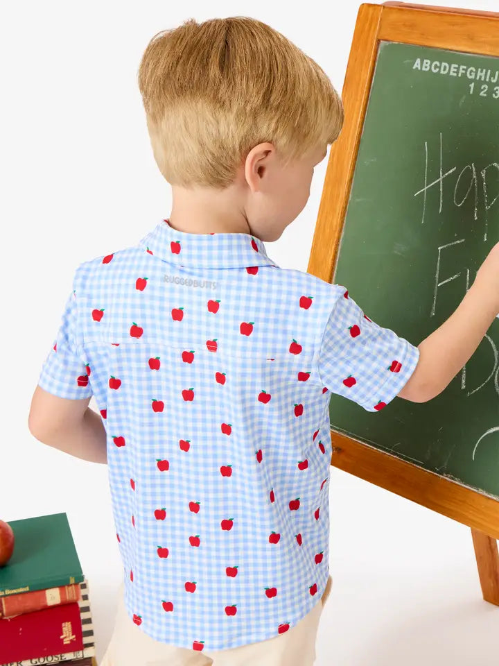 Apple Orchard Performance Button Down