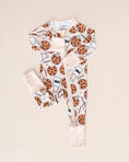 Load image into Gallery viewer, Bamboo Milk & Cookes Zip Onesie
