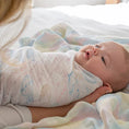 Load image into Gallery viewer, Aden+Anais Above the Clouds Organic Swaddles 2-Pack
