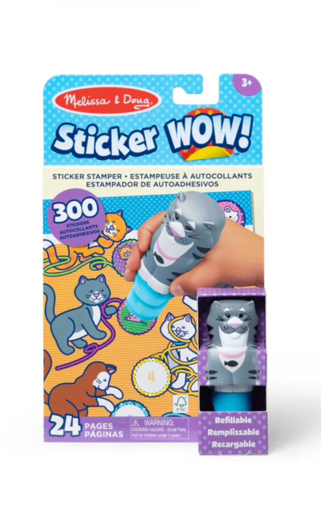 Sticker Wow- Cat By Melissa & Doug