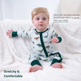 Load image into Gallery viewer, Dinosaur Bamboo Convertible Sleeper
