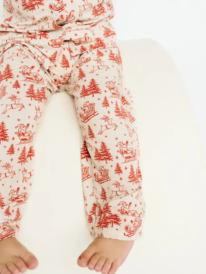 Classic Claus Bamboo Button Up Set