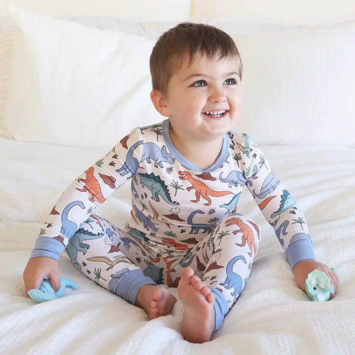 Dino Dude Two Piece Pajama Set