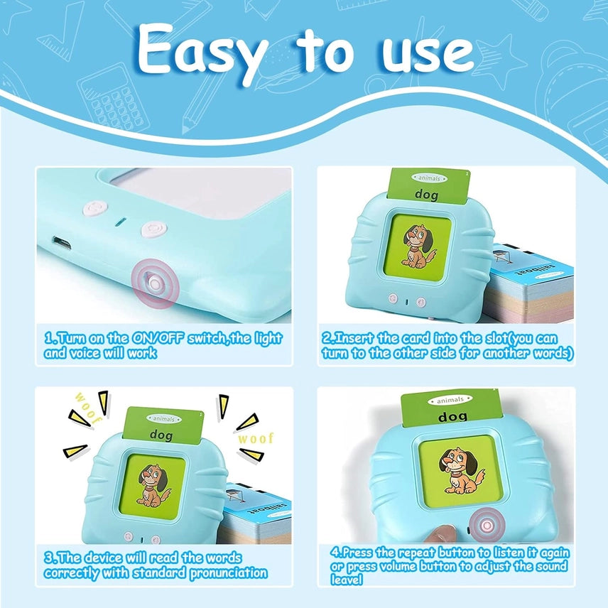 Audible Talking Flash Cards