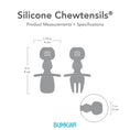 Load image into Gallery viewer, Silicone Chewtensils
