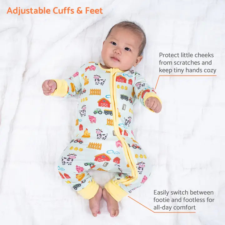 Little Barnyard Bamboo Convertible Sleeper