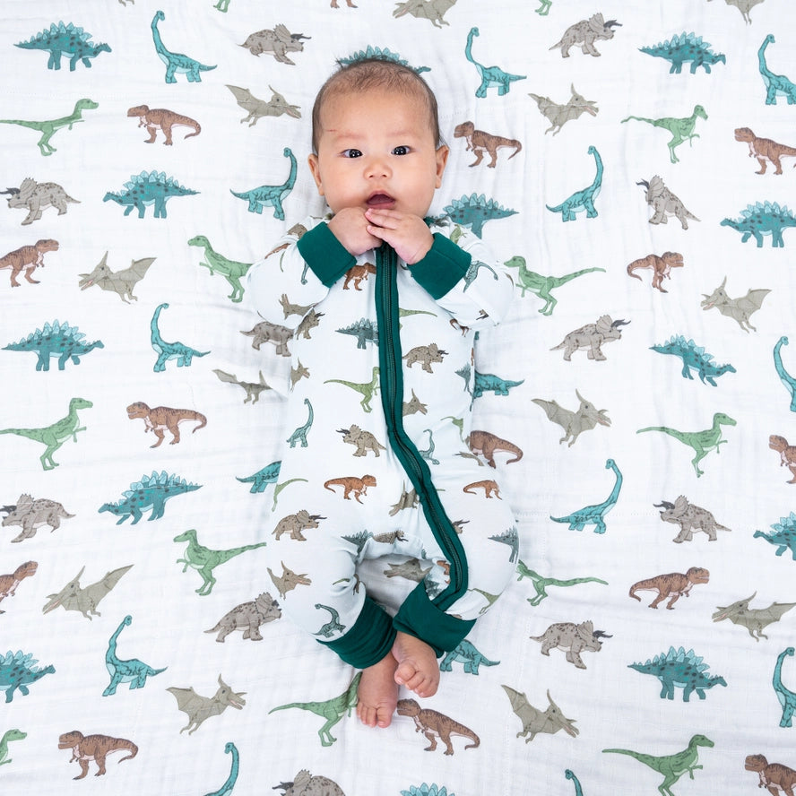 Dinosaur Bamboo Convertible Sleeper