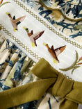 Load image into Gallery viewer, Duck Smocking Embroidery Camo Romper
