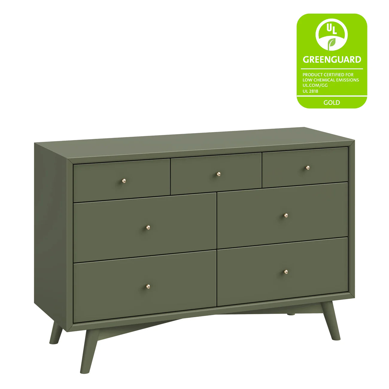 Babyletto Olive Palma 7-Drawer Double Dresser