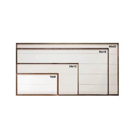 Rust Howdy Framed Wooden Art 36x18