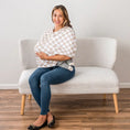 Load image into Gallery viewer, Taupe Checkerboard Mom Boss Multi-Use Cover
