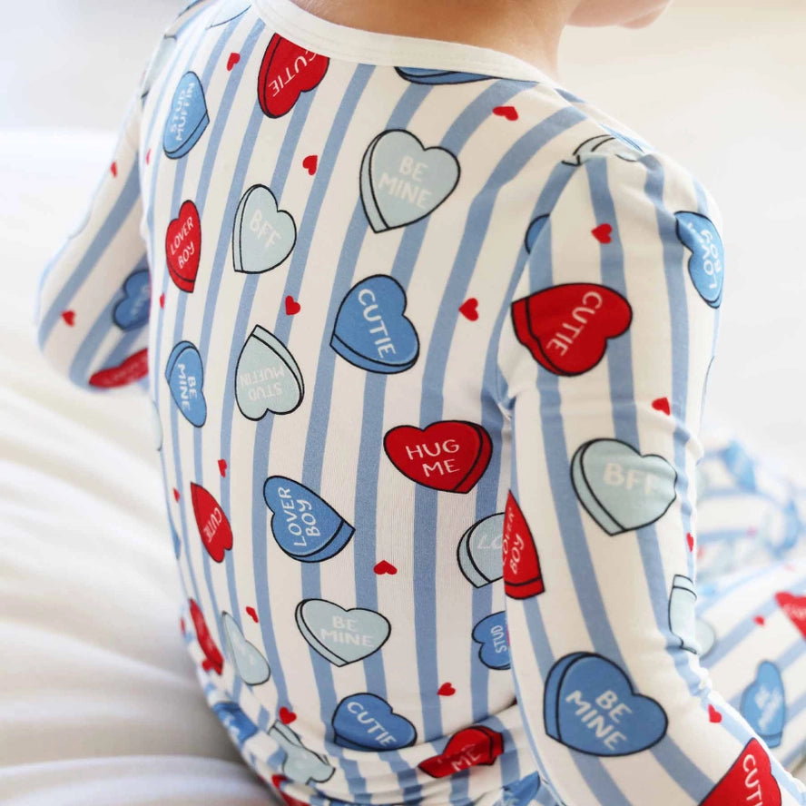 Sweet Like Candy Pajama Set Blue